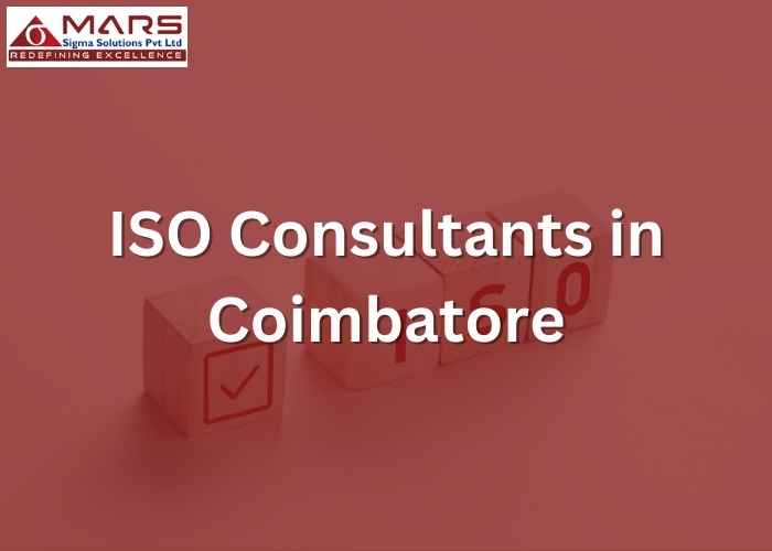 ISO Consultants in Coimbatore