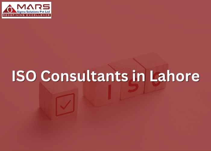 ISO Consultants in Lahore