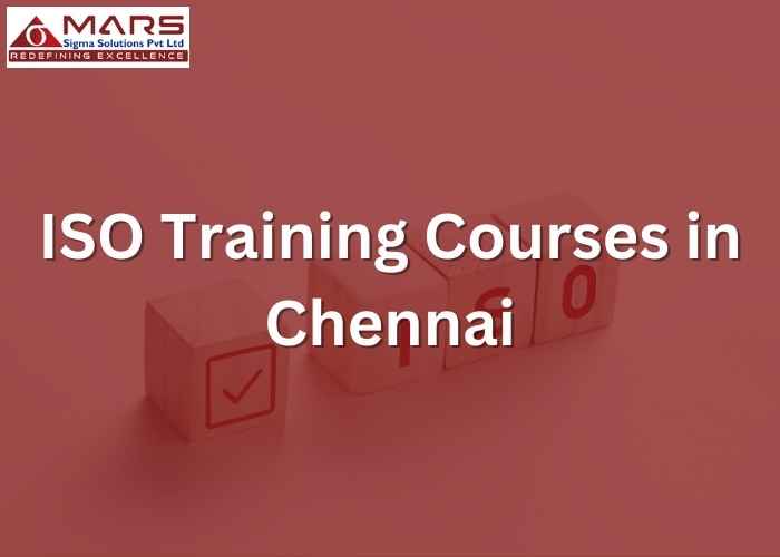 ISO Training Courses in Chennai