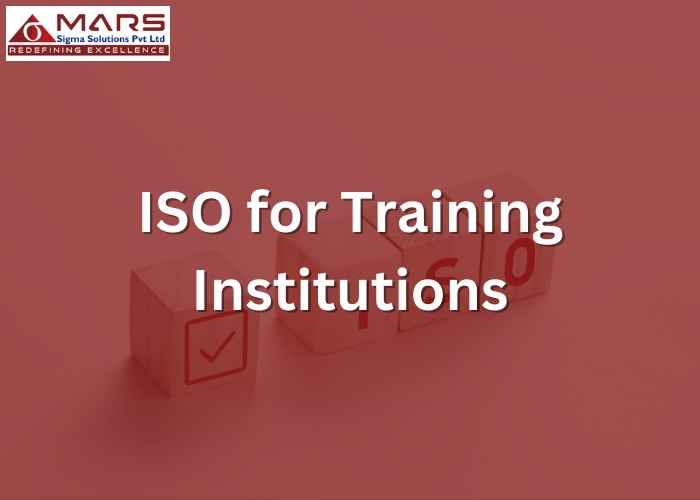 ISO for Training Institutions