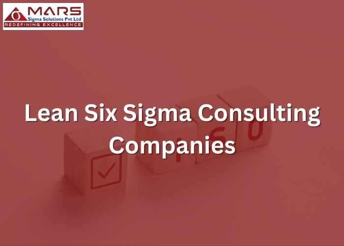 Lean Six Sigma Consulting Companies