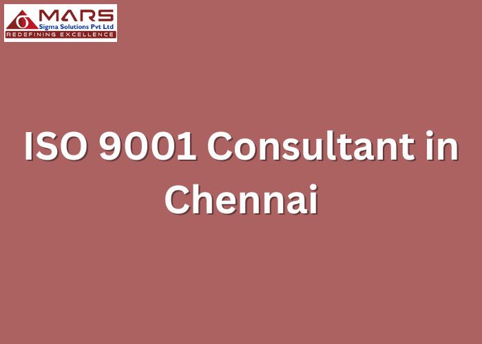 what is the Role of an ISO 9001 Consultant in Chennai 2024