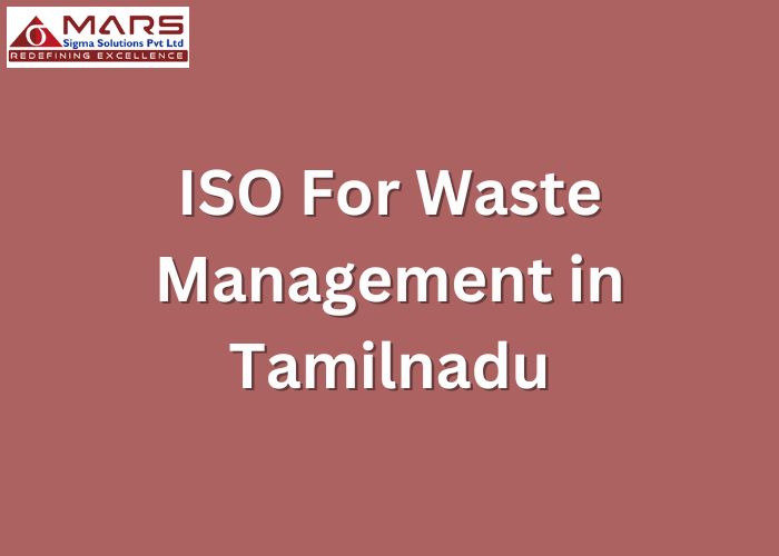 Sustainable Waste Management in Tamil Nadu 2024: Mars Sigma Solutions