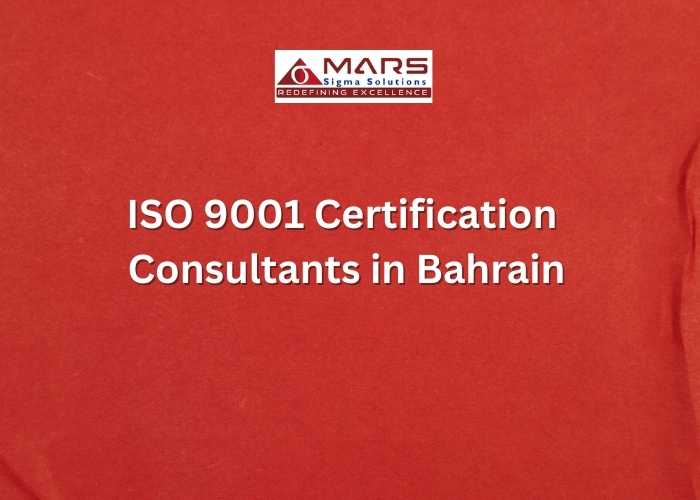 ISO 9001 Certification Consultants in Bahrain