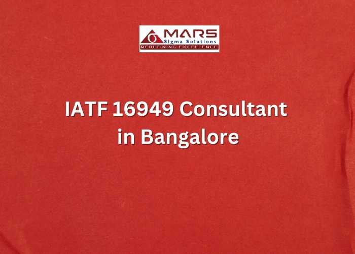 IATF 16949 Consultants in Bangalore