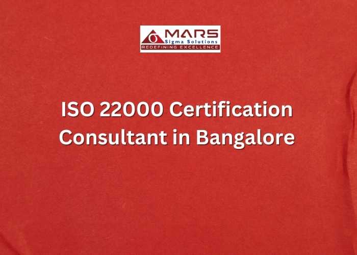 ISO 22000 certification consultant in Bangalore