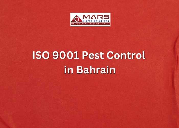 ISO 9001 pest control in Bharani