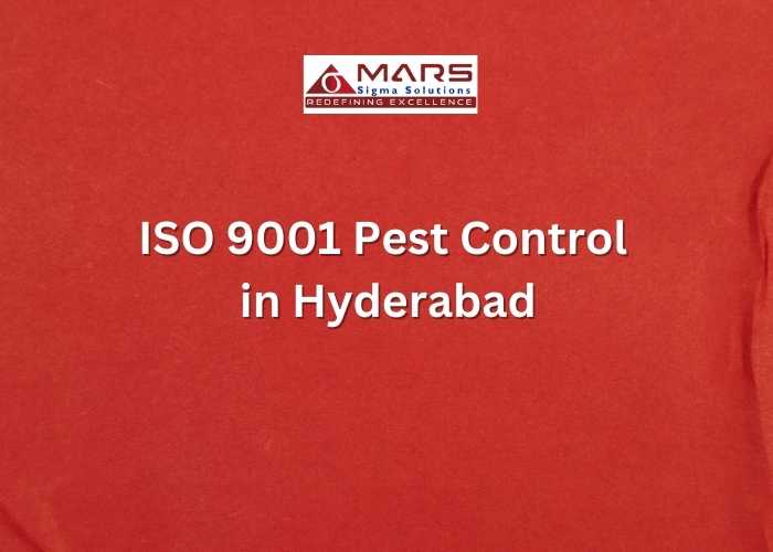 ISO 9001 pest control in Hyderabad