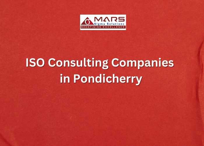 ISO consulting companies in Pondicherry