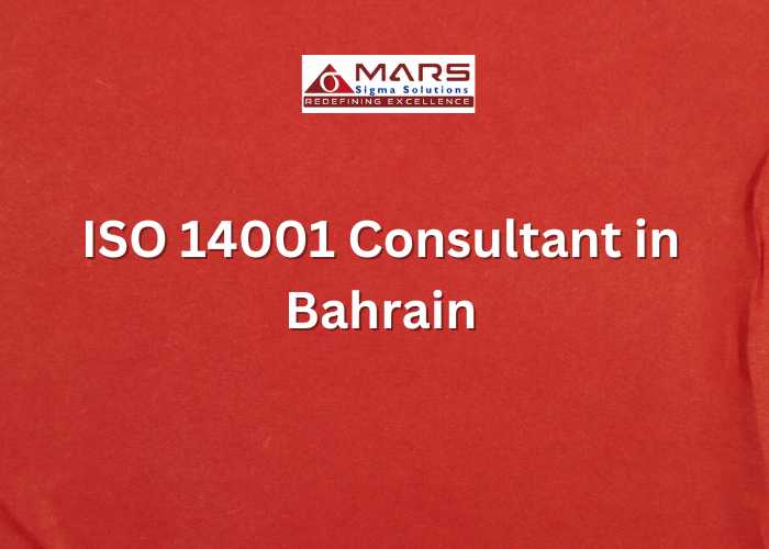 ISO 14001 Consultant in Bahrain