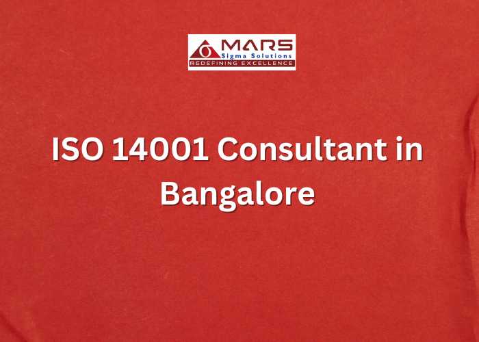 ISO 14001 Consultant in Bangalore in 2024