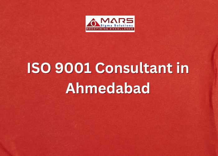 ISO 9001 Consultant in Ahmedabad