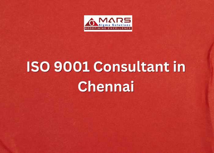 ISO 9001 Certification Consultants in Chennai 2024